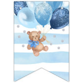 Teddy Bear Welkomstbanner van Baby shower Vlaggetjes (Eerste vlag)