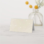 Teddy Bear with Sage Balloons  Place Cards Plaatskaartje (Achterkant)