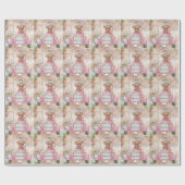Teddy Bear Wrapping Paper Cadeaupapier (Vlak)
