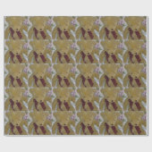 Teddy Bear Wrapping Paper Cadeaupapier (Vlak)