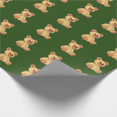 Teddy Bear Wrapping Paper Cadeaupapier (Hoek)
