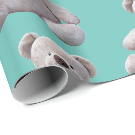 Teddy Bear Wrapping Paper Cadeaupapier (Rol Hoek)