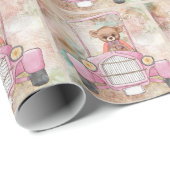 Teddy Bear Wrapping Paper Cadeaupapier (Rol Hoek)
