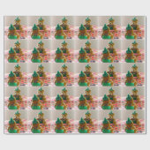 Teddy Bear Wrapping Paper Cadeaupapier (Vlak)