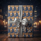 Teddy Bear Wrapping Paper Sheet