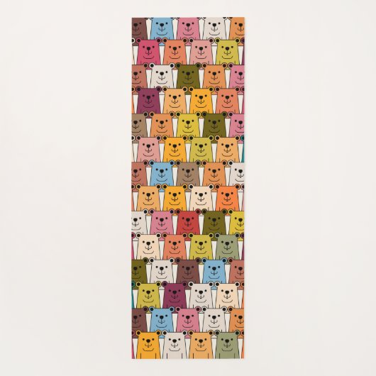 Teddy Bear Yogamat (Achterkant)