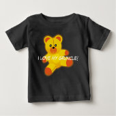 Teddy Bear zegt: "Ik hou van mijn boomgaard" (Voorkant)