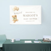Teddy Bearly Wait Baby Shower Welkom Spandoek (Beurs)