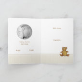 Teddy Bear'n'Cupcakes Kaart (Binnen)