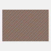 Teddy Bears Animated Boys Wrapping Paper Sheets (Voorkant 3)