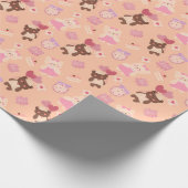 Teddy Bears Cadeaupapier (Hoek)