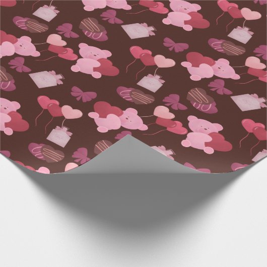 Teddy Bears Cadeaupapier (Hoek)