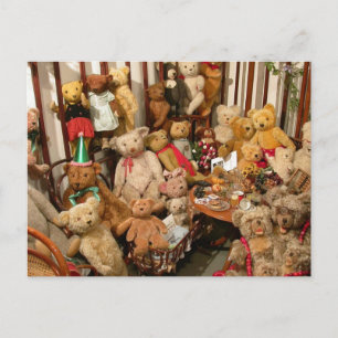 Teddy Bears Collectors Heaven Briefkaart