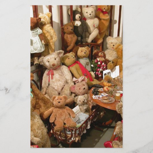 Teddy Bears Collectors Paradise Briefpapier (Voorkant)