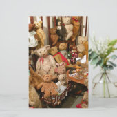 Teddy Bears Collectors Paradise Briefpapier (Staand voorkant)