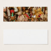 Teddy Bears Collectors Paradise Mini Visitekaartjes (Voorkant /achterkant)