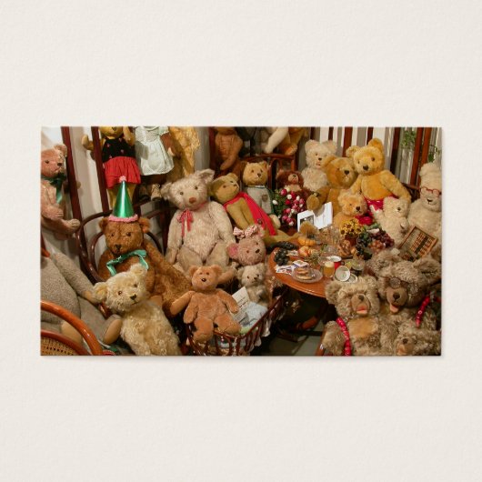 Teddy Bears Collectors Paradise Visitekaartjes (Voorkant)