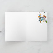 Teddy Bears Cooking in Kitchen Childrens Card Kaart (Binnen)