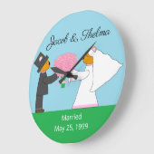 Teddy Bears die met Jubileum trouwen Grote Klok (Hoek)