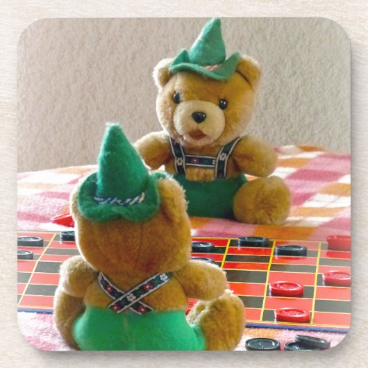 Teddy Bears Drankjes Onderzetter (Voorkant)