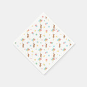 Teddy Bears en Balloons Servet (Hoek)