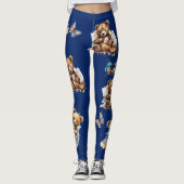 Teddy Bears en Butterflies Leggings (Voorkant)
