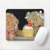 Teddy Bears en Cupcake Muismat (Met muis)
