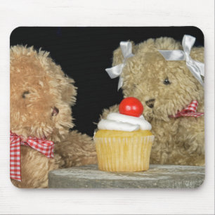 Teddy Bears en Cupcake Muismat