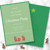 Teddy Bears Familie Kerstfeest Kaart
