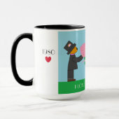 Teddy Bears gaat trouwen: Jubileum Mok (Links)