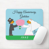 Teddy Bears gaat trouwen: Jubileum Muismat (Met muis)