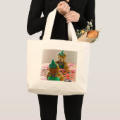 Teddy Bears Grote Tote Bag (Voorkant (product))