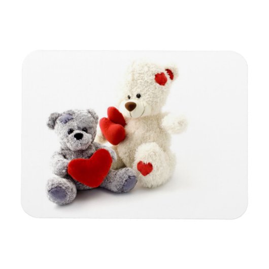 Teddy Bears hebben een hartenpremie Magneet (Horizontaal)