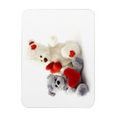 Teddy Bears hebben een hartenpremie Magneet (Verticaal)