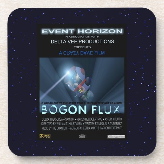 Teddy Bears in Space Bier Onderzetter (Voorkant)