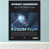 Teddy Bears in Space Canvas Afdruk (Insitu (Houten vloer))