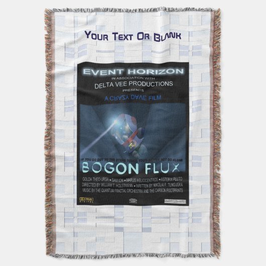 Teddy Bears in Space Deken (Voorkant Verticaal)