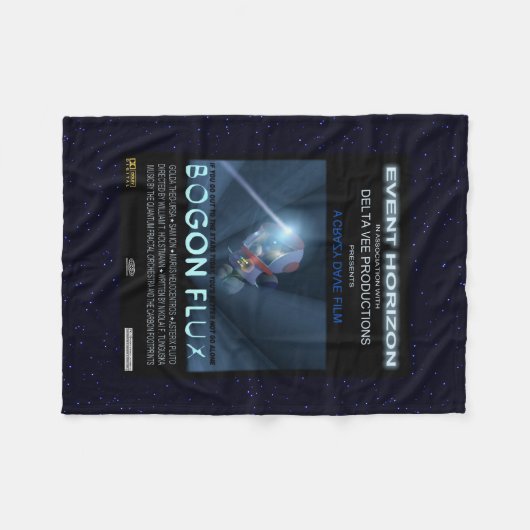 Teddy Bears in Space Fleece Deken (Voorkant (Horizontaal))