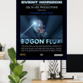 Teddy Bears in Space Poster (Thuiskantoor)