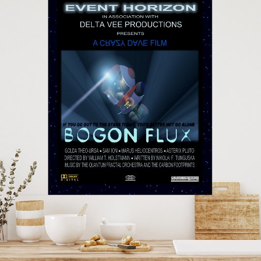 Teddy Bears in Space Poster (Keuken)