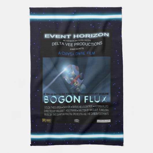 Teddy Bears in Space Theedoek (Verticaal)