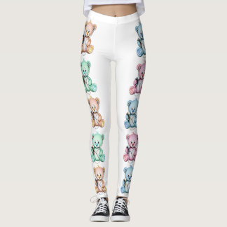 TEDDY BEARS-Leggings van Paul Jaworski Leggings
