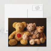 TEDDY BEARS (op meerdere producten) Briefkaart (Voorkant / Achterkant)