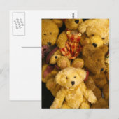 Teddy Bears Post Cards Briefkaart (Voorkant / Achterkant)