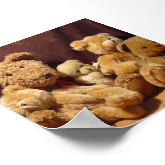 Teddy Bears Poster (Hoek)