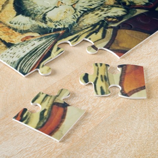 Teddy Bears Reading Legpuzzel (Zijkant)