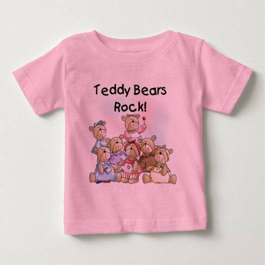 Teddy Bears Rock Tshirts en Gifts (Voorkant)