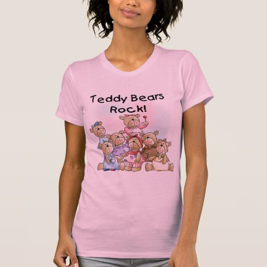 Teddy Bears Rock Tshirts en Gifts (Voorkant)