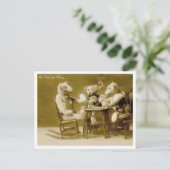 Teddy Bears spelen poker  Briefkaart (Staand voorkant)