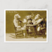 Teddy Bears spelen poker  Briefkaart (Voorkant)